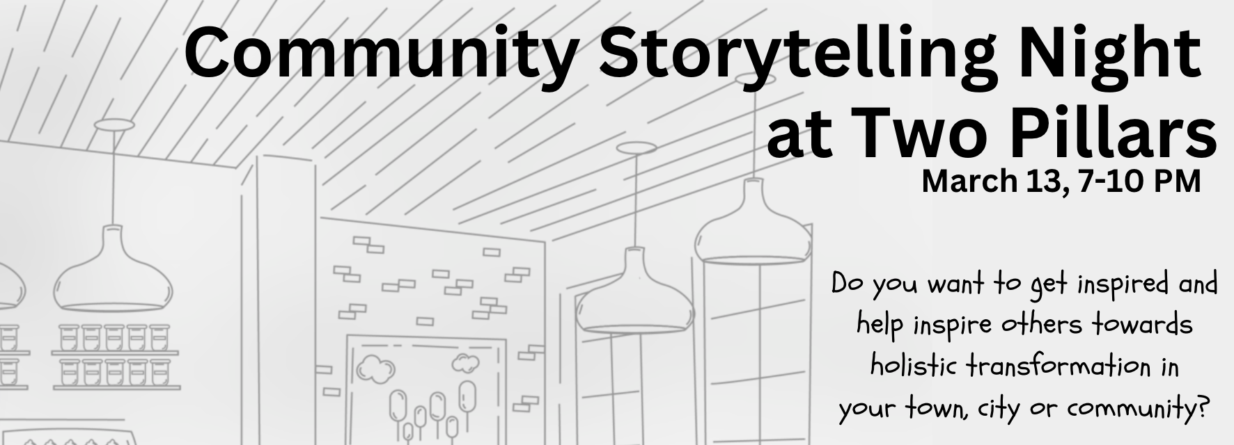 Community Storytelling Night at Two Pillars