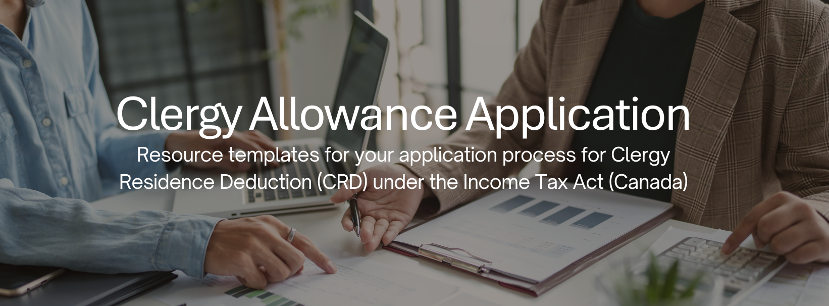Clergy Allowance Application Resources