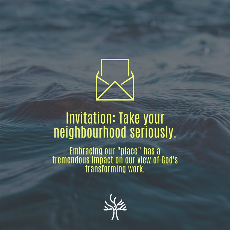 Summer Invitation Series: Take your neighbourhood seriously