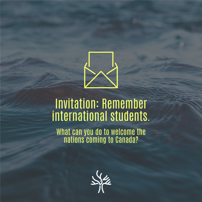 Summer Invitation Series: Remember international students